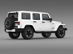 jeep wrangler unlimited altitude 2012 3D Model