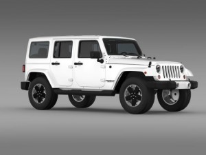 jeep wrangler unlimited altitude 2012 3D Model