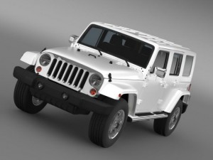 jeep wrangler unlimited envi 3D 模型