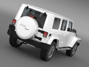 jeep wrangler unlimited envi 3D Model