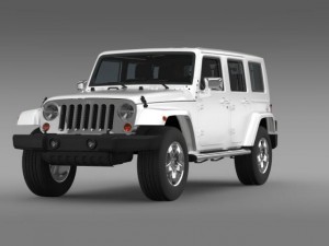 jeep wrangler unlimited envi 3D Model