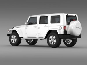jeep wrangler unlimited envi 3D Model