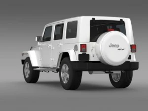 jeep wrangler unlimited envi 3D Model