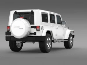 jeep wrangler unlimited envi 3D Model