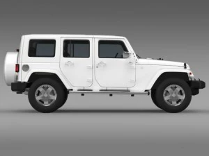 jeep wrangler unlimited envi 3D Model