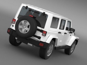 jeep wrangler unlimited sahara eu spec 2011 Modello 3D
