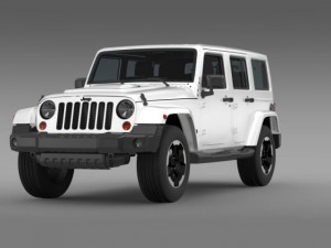 jeep wrangler polar 2014 3Dモデル