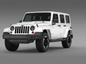 jeep wrangler polar 2014 3D Model