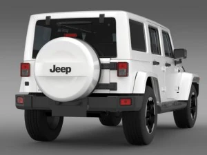 jeep wrangler polar 2014 3D Model