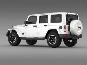 jeep wrangler polar 2014 3Dモデル