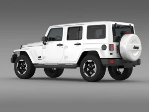 jeep wrangler polar 2014 3D Model