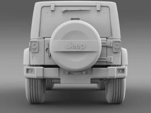 jeep wrangler polar 2014 3D Model