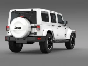 jeep wrangler polar 2014 3D Model