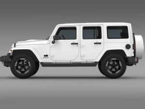 jeep wrangler polar 2014 3D Model