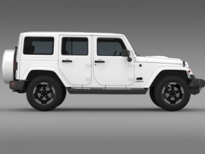 jeep wrangler polar 2014 3Dモデル