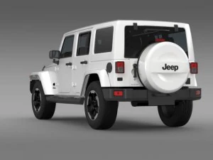 jeep wrangler polar 2014 3D Model
