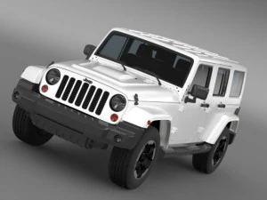 jeep wrangler polar 2014 3D Model
