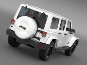 jeep wrangler polar 2014 3D Model