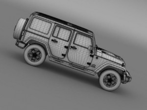 jeep wrangler polar 2014 3Dモデル