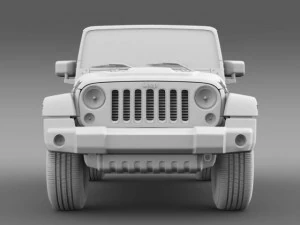 jeep wrangler polar 2014 3D Model