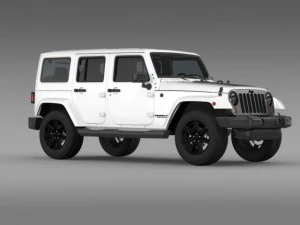jeep wrangler unlimited altitude 2014 3D Model