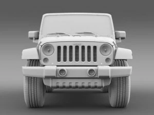 jeep wrangler unlimited altitude 2014 3D Model