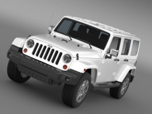 jeep wrangler unlimited indian summer 2014 3D 模型