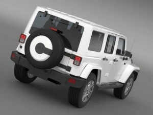 jeep wrangler unlimited indian summer 2014 3D Model