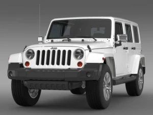 jeep wrangler unlimited indian summer 2014 3D Model