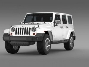 jeep wrangler unlimited indian summer 2014 Modelo 3D