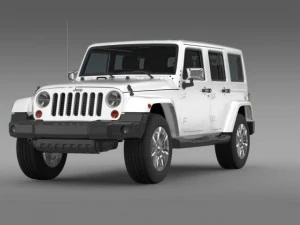 jeep wrangler unlimited indian summer 2014 3D Model