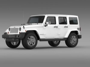 jeep wrangler unlimited indian summer 2014 Modelo 3D