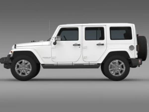 jeep wrangler unlimited indian summer 2014 3D Model