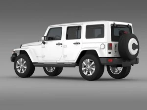 jeep wrangler unlimited indian summer 2014 3D Model