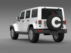 jeep wrangler unlimited indian summer 2014 3D Model