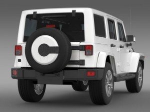 jeep wrangler unlimited indian summer 2014 Modelo 3D