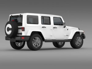 jeep wrangler unlimited indian summer 2014 Modelo 3D