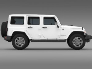 jeep wrangler unlimited indian summer 2014 Modelo 3D