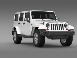 jeep wrangler unlimited indian summer 2014 Modelo 3D