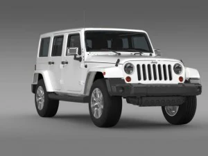 jeep wrangler unlimited indian summer 2014 3D Model