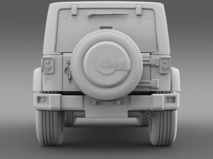 jeep wrangler unlimited indian summer 2014 Modelo 3D