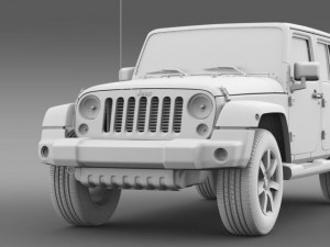 jeep wrangler unlimited indian summer 2014 Modelo 3D