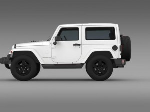 jeep wrangler arctic 2012 Modello 3D
