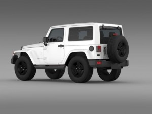 jeep wrangler arctic 2012 Modello 3D