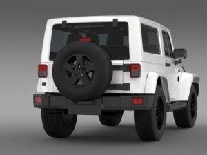 jeep wrangler arctic 2012 Modello 3D
