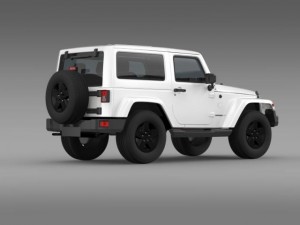 jeep wrangler arctic 2012 Modello 3D
