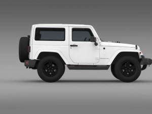 jeep wrangler arctic 2012 Modello 3D