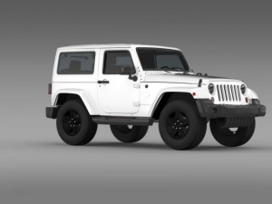 jeep wrangler arctic 2012 Modello 3D