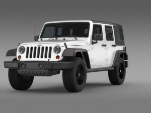 jeep wrangler call of duty black ops 3D Model