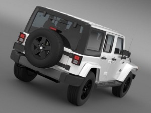 jeep wrangler freedom edition Modelo 3D